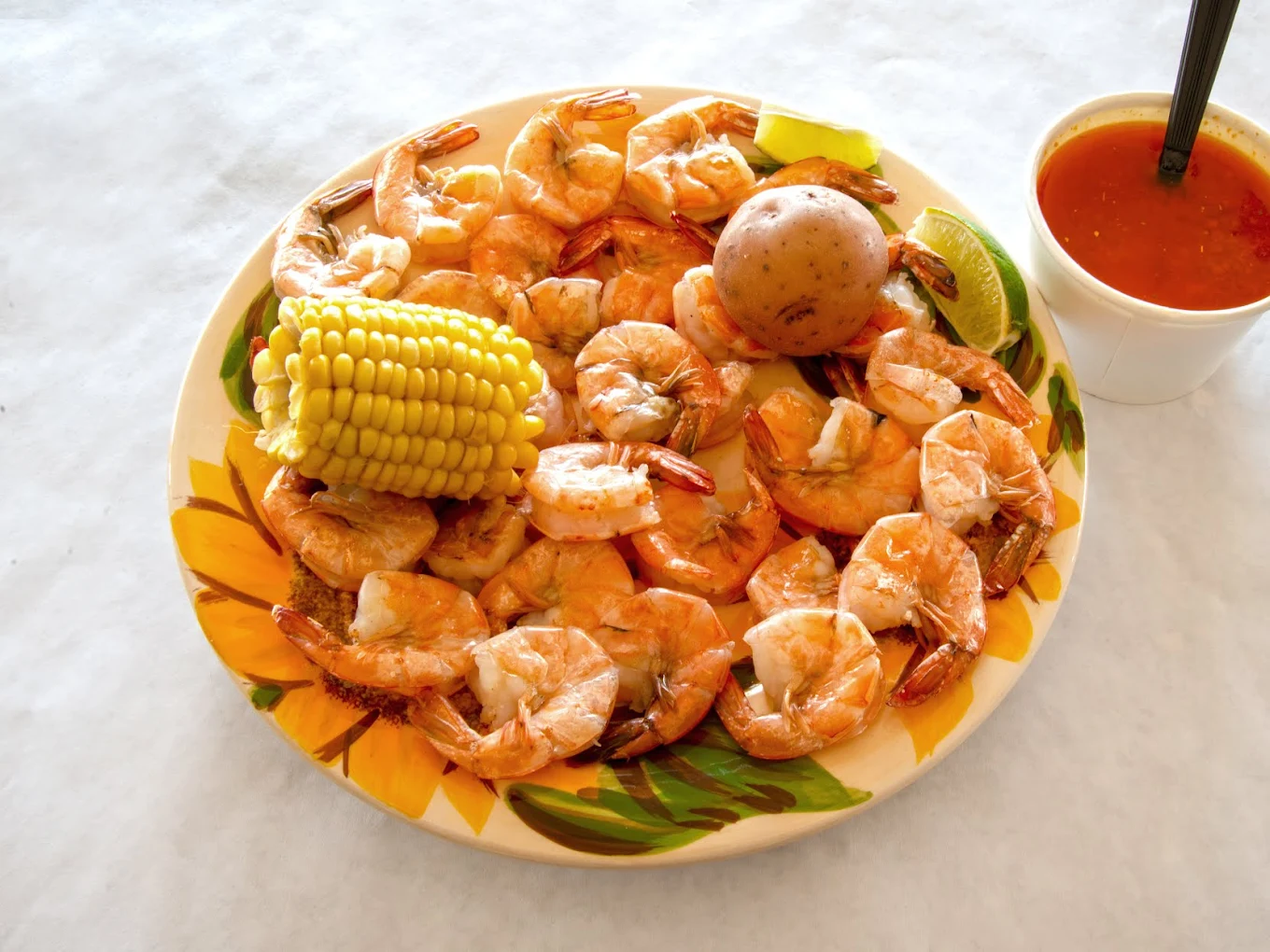 Exterior of Captain Crawfish Cajun Seafood restaurant near Riverlakes Ranch Park in Bakersfield